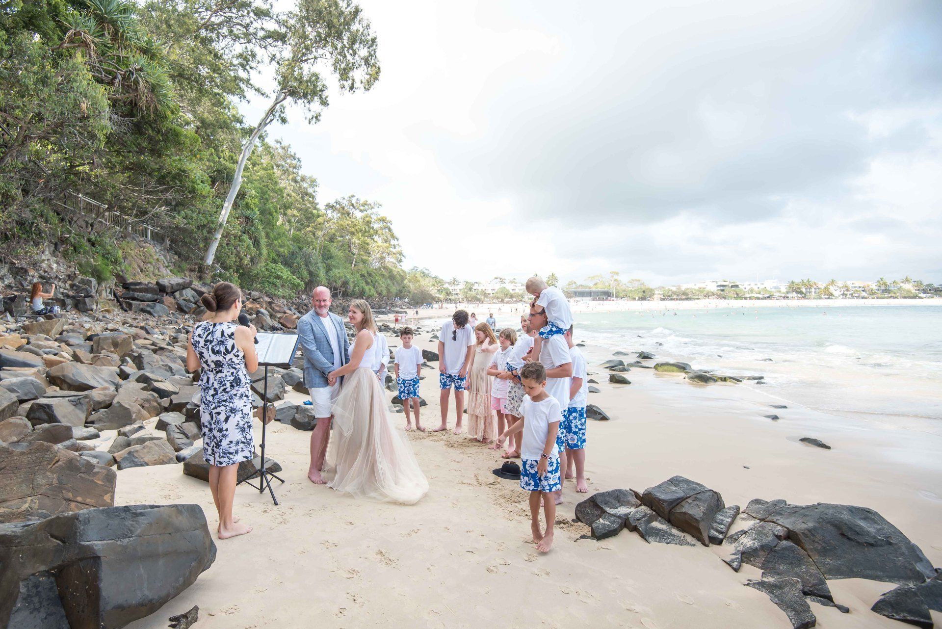 sunrise wedding vows First Point Noosa Wedding Celebrant