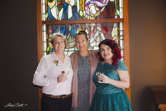 Same sex chapel wedding Alexandra Headland Noosa Wedding Celebrant