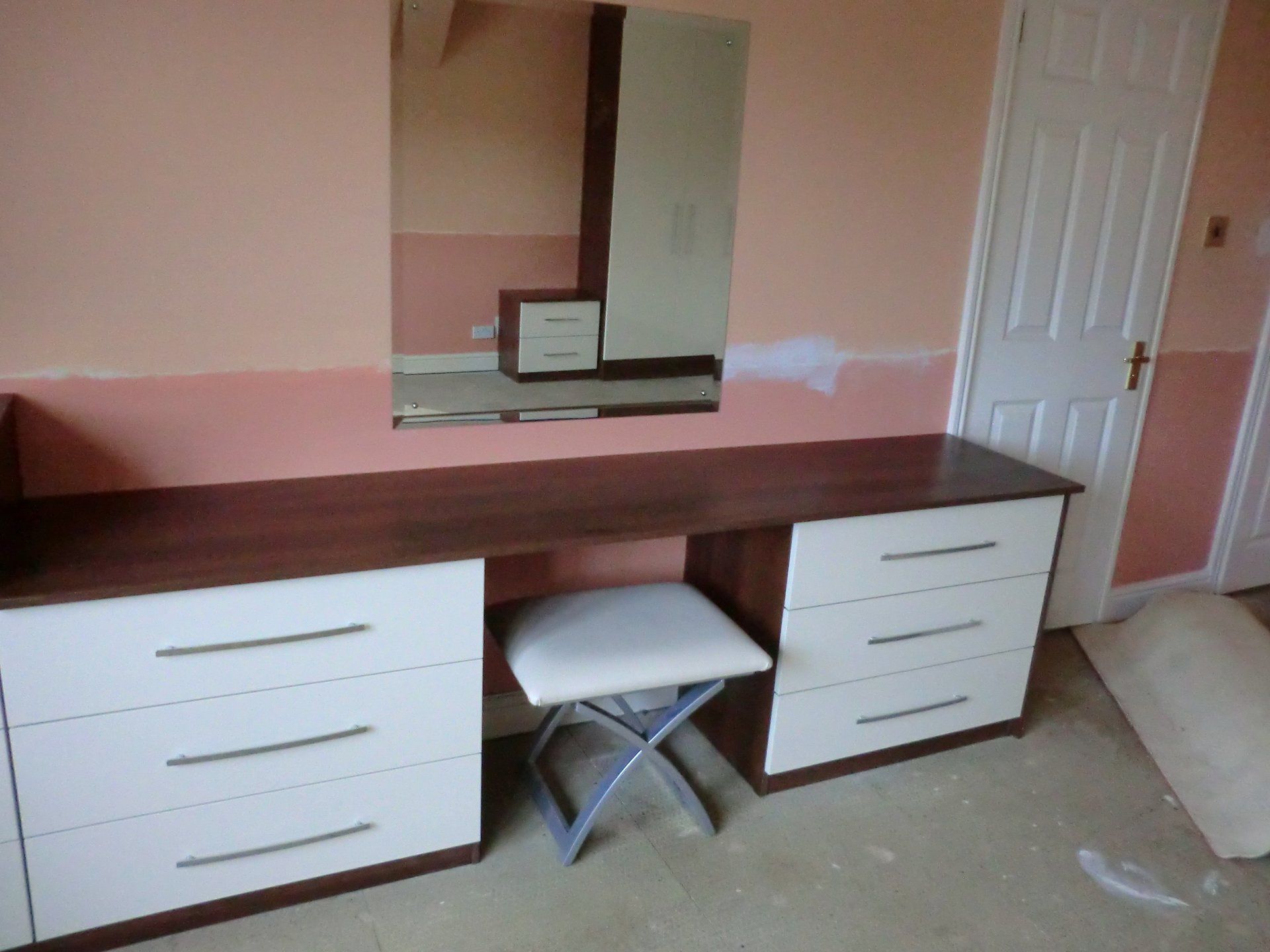 low level unit with cushion seating unit