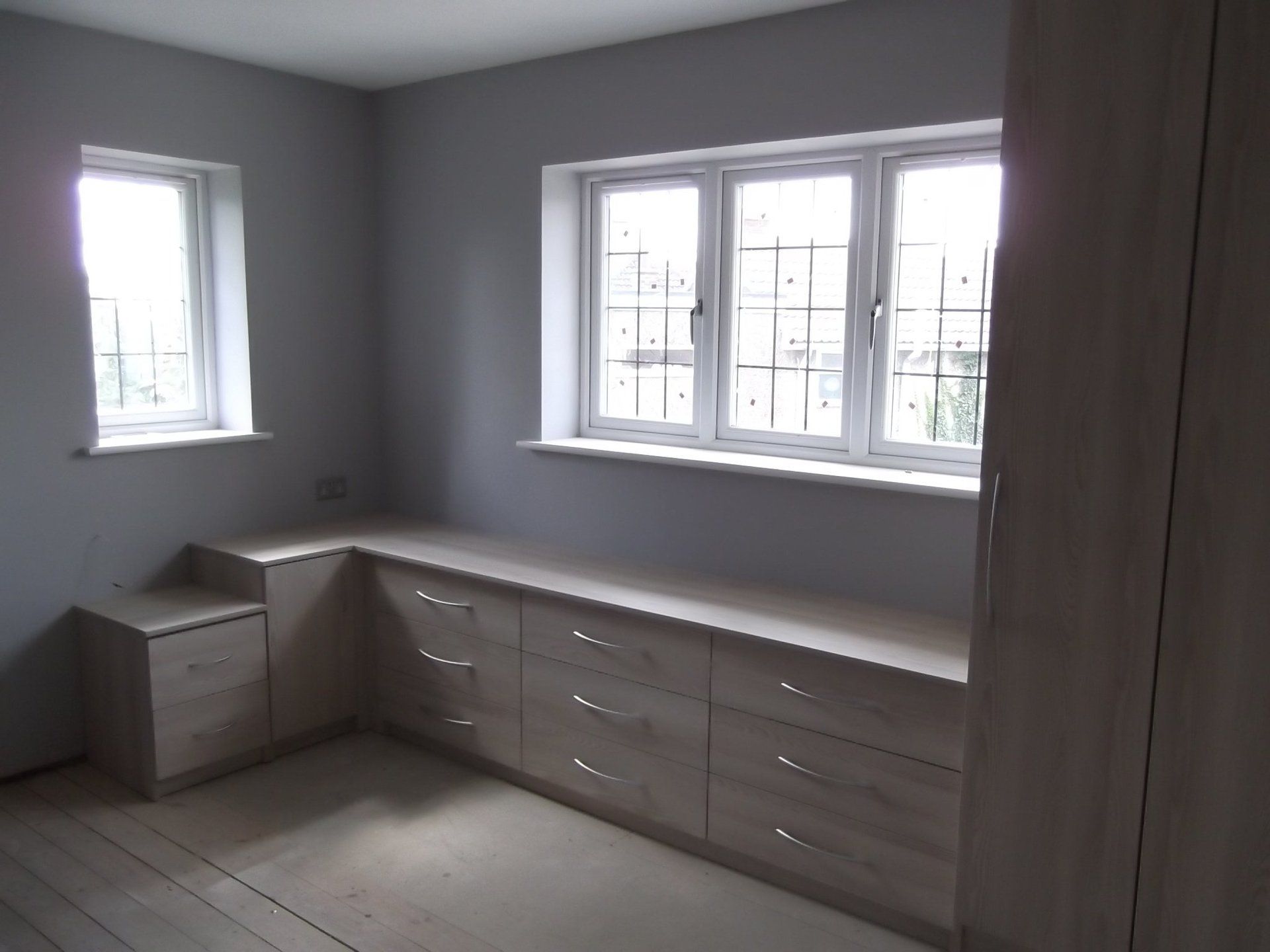 low level drawers