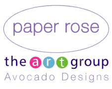 PAPER ROSE AVOCADO DESIGNS ART GROUP OCCASIONS CARDS POULTON