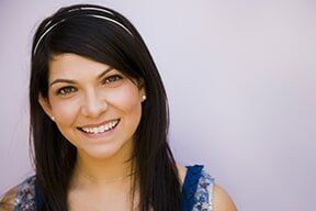 Portrait of a Woman Smiling — Family Dentistry in Hunstville, AL
