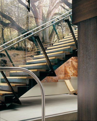 Metal Fabrications Bay Area — Black staircase outside the building in South San Francisco, CA