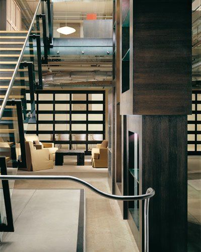 Metal Fabrication San Francisco — Front view of the black staircase outside the building in South San Francisco, CA