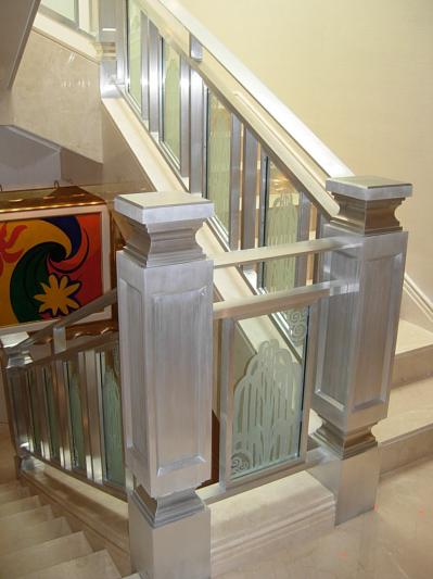 Elevator Metal — Top view of stair in South San Francisco, CA