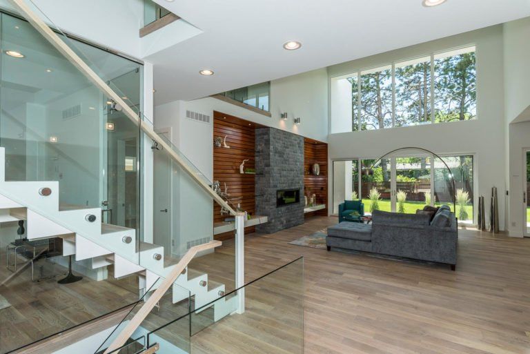 Glass Stair Railing — Aurora, CO — TNT Glass LLC