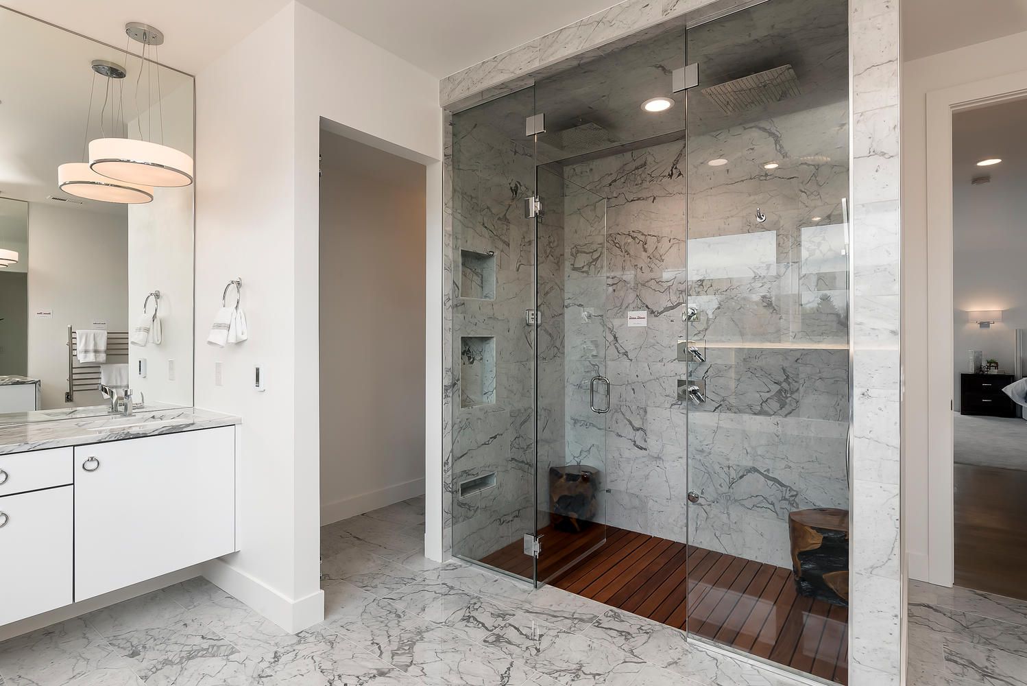 New Shower Glass Door — Aurora, CO — TNT Glass LLC