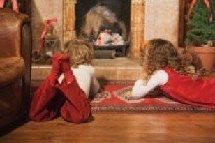 Wide Planked Floors: Ambrose Randa Hardwoods;New Britain,PA : Children lying near fireplace Wide Planked Floors: Ambrose Randa Hardwoods;New Britain,PA : Children lying near fireplace
