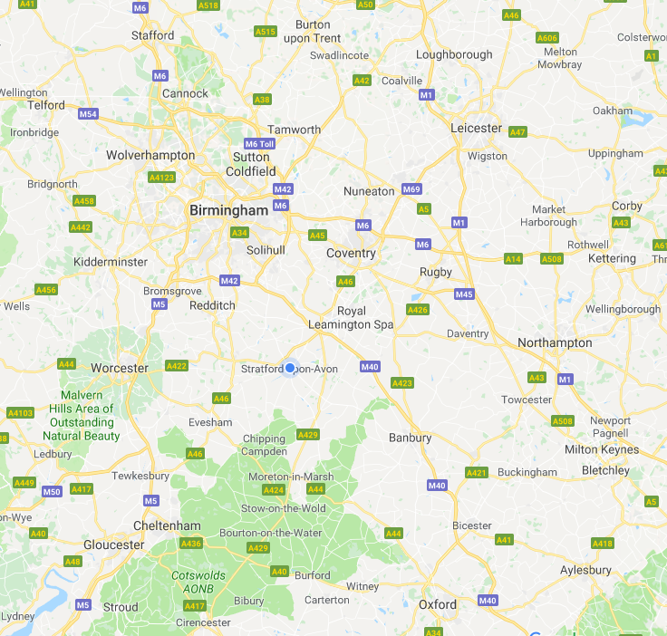 Areas Covered