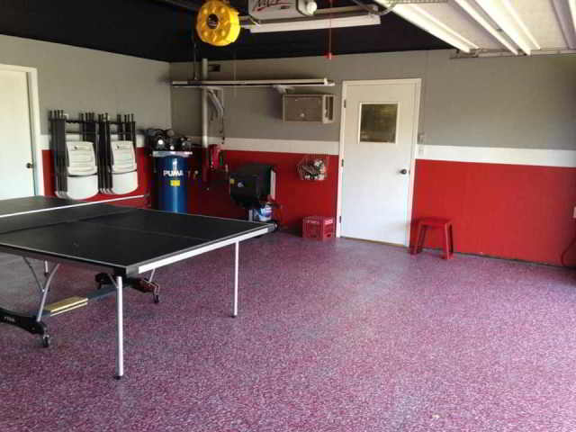 Sport Room Coated Floor — Lima, OH — TJ Painting And Repair