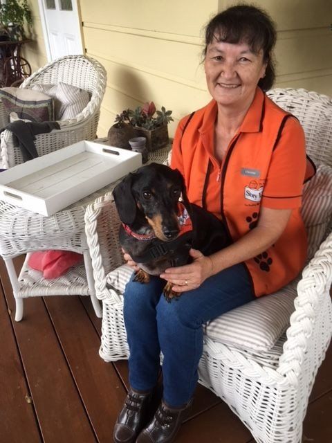 Christine and 'Desmo'