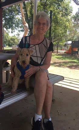 Carolyn and 'Charlize'