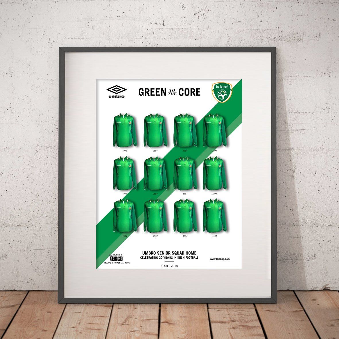 Umbro print adverts