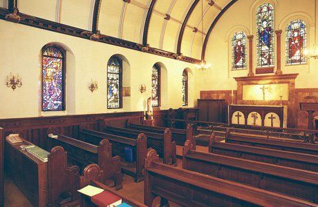 Church with electricity