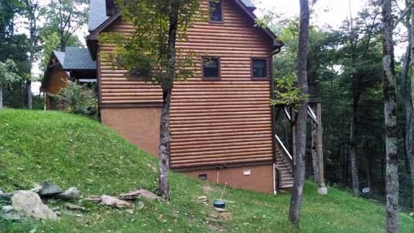 House With Trees – Boone, NC – A Brush Above Painting