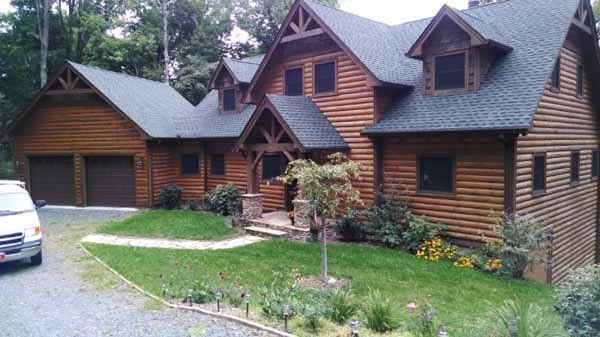 House With Garden – Boone, NC – A Brush Above Painting