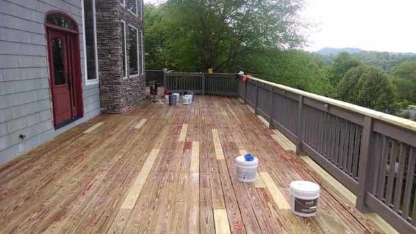 Newly Renovated Floor – Boone, NC – A Brush Above Painting