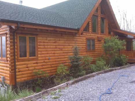 Brown Cabin – Boone, NC – A Brush Above Painting
