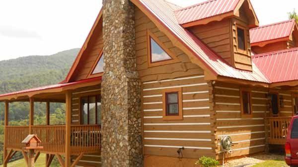 Cabin With Chimney – Boone, NC – A Brush Above Painting