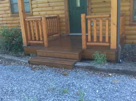 Cabin Front Door – Boone, NC – A Brush Above Painting