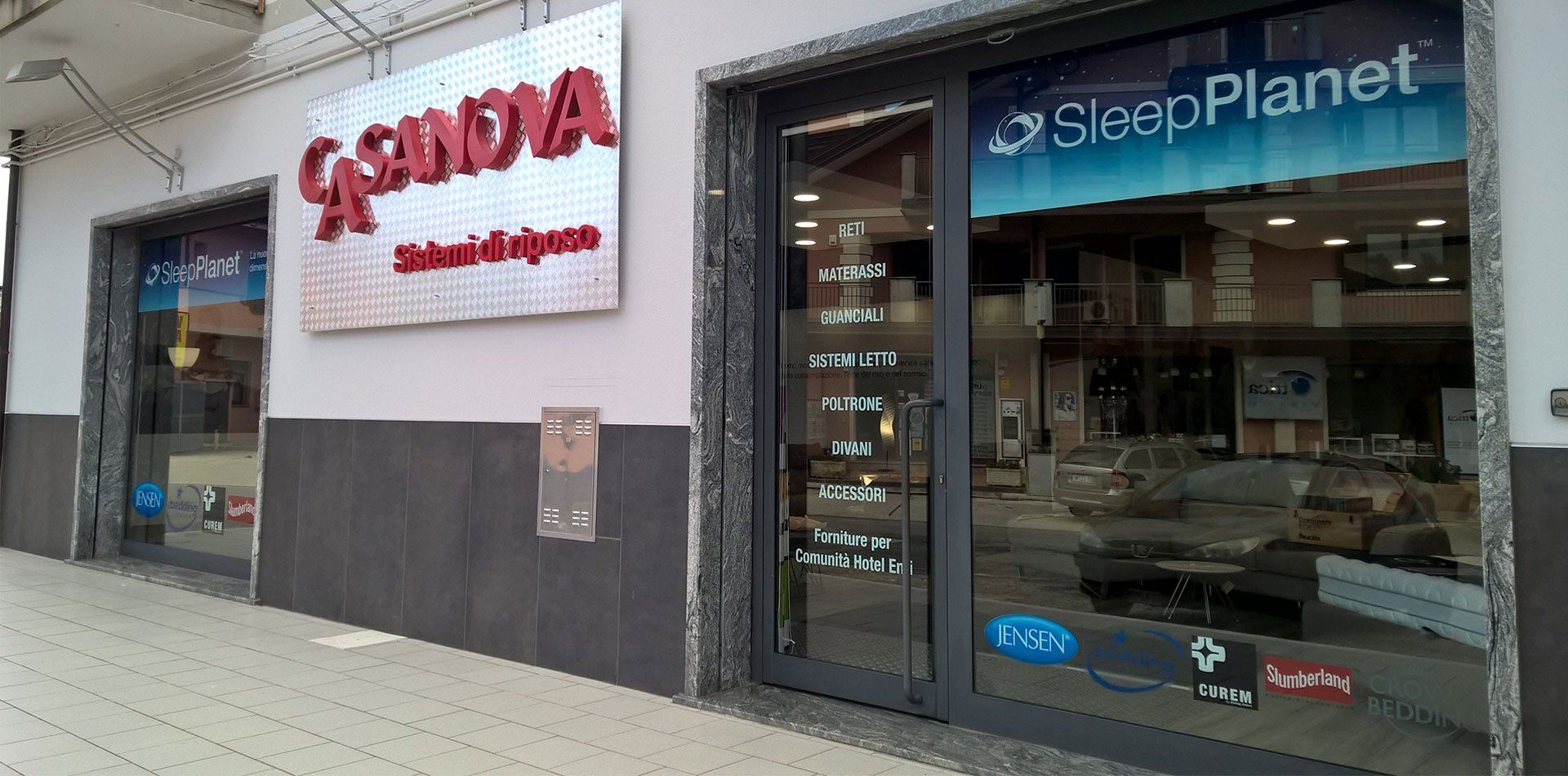 CASANOVA  sistemi di riposo