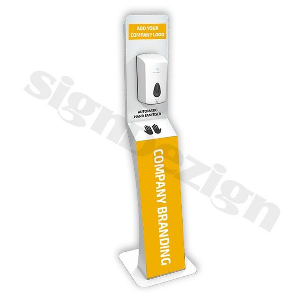 COVID-19 coronavirus signage protection hand sanitising station