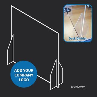 COVID-19 coronavirus signage protection desk divider