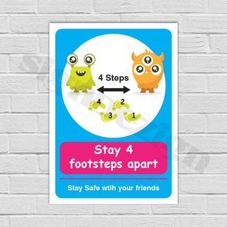 COVID-19 coronavirus signage protection ppe warnings social distancing