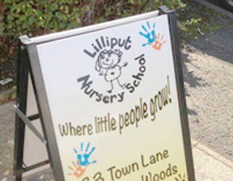 School signage