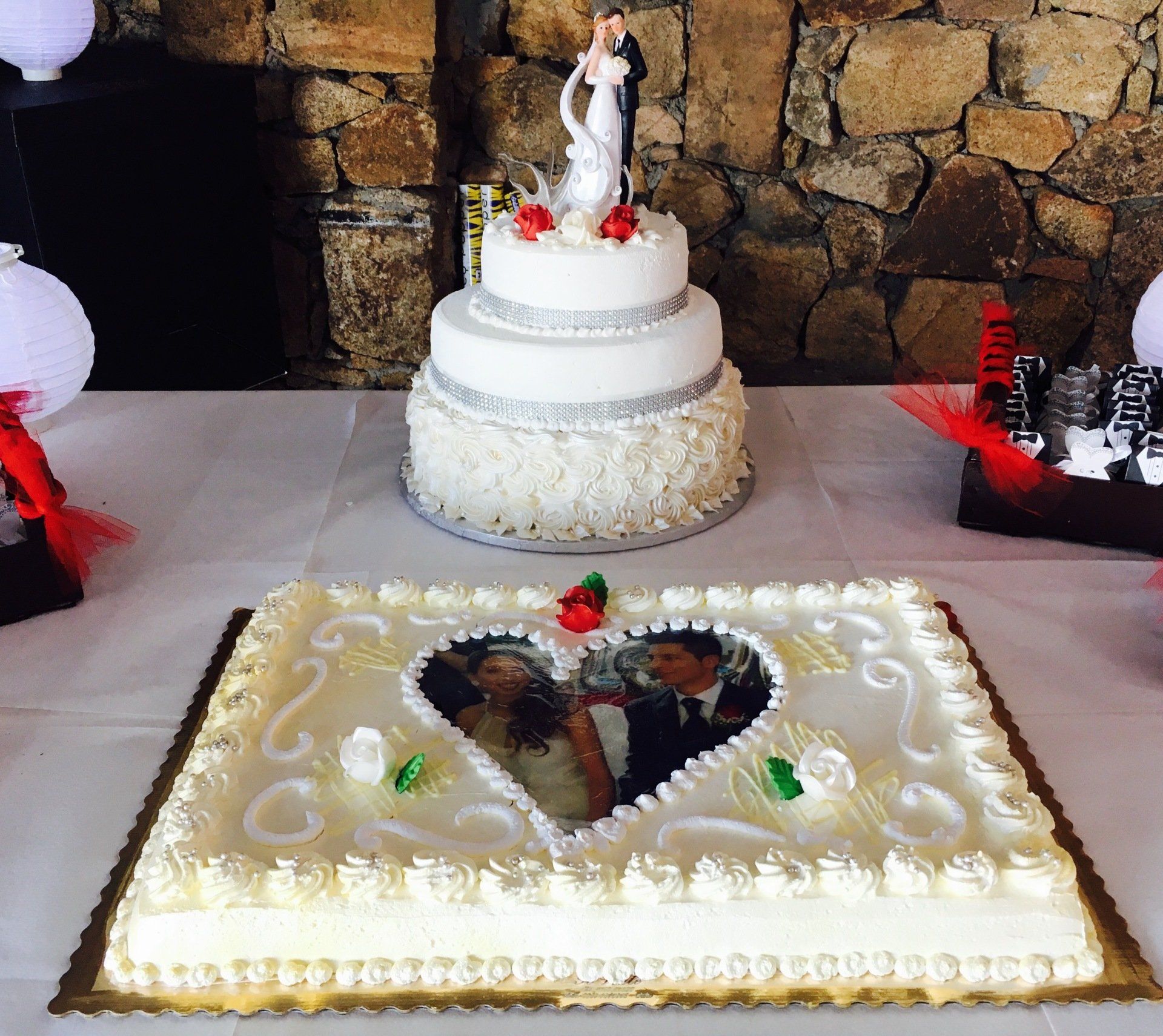 two cakes