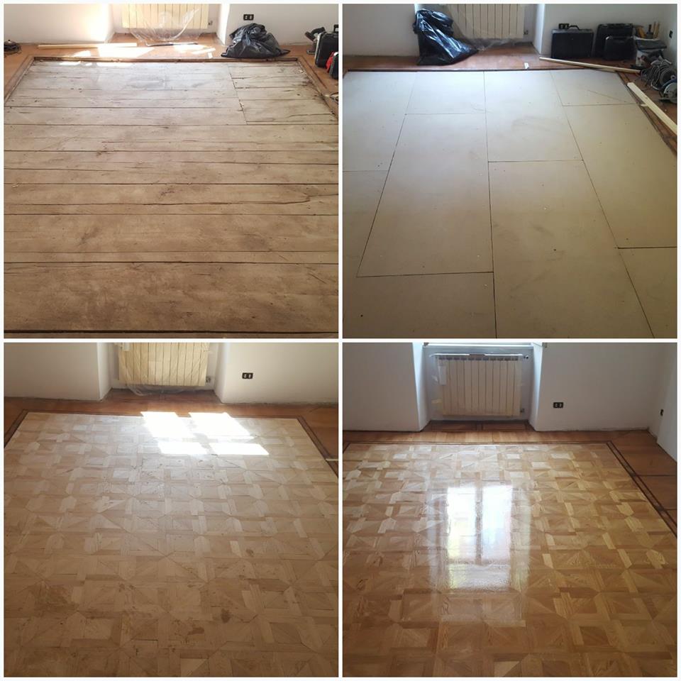 Levigatura di parquet