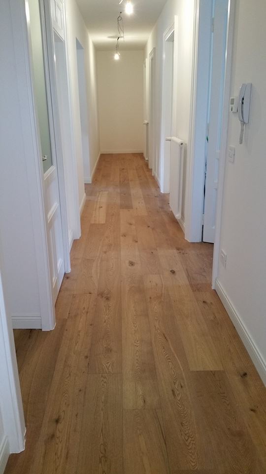 Parquet a listoni verticali
