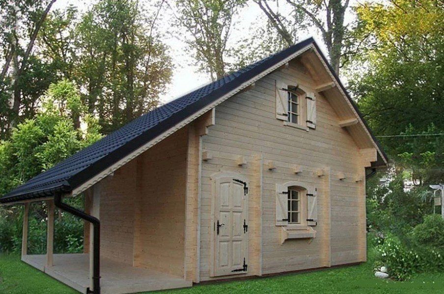 Casetta in legno classica