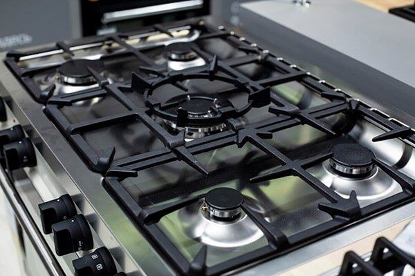 Flame on stove in Ballina Flame on stove in Ballina