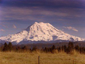 Mt Rainier from Graham WA