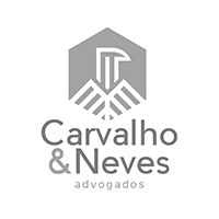 Um logotipo para um escritório de advocacia chamado carvalho & neves advogados.