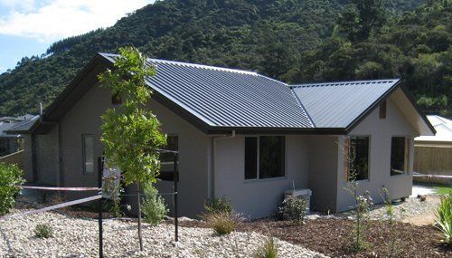 View of a newly constructed house
