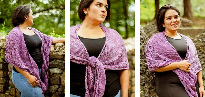 chandelic shawl design for blue skin yarns story of lilla yarn club chapter 2 erin kurup remade by hand