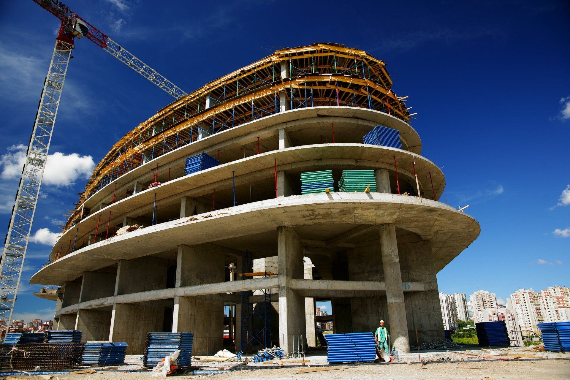 building under construction | construction survey