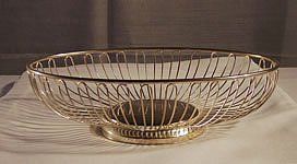 Silver Bread Basket — Royal Oak, MI — C & N Party Rentals Silver Bread Basket — Royal Oak, MI — C & N Party Rentals