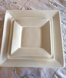 Square Plate — Royal Oak, MI — C & N Party Rentals