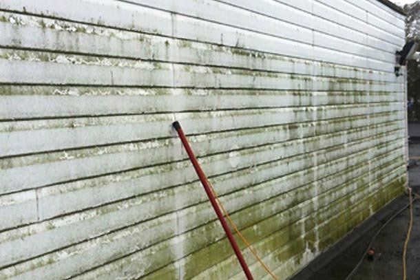 PVC Cladding clean