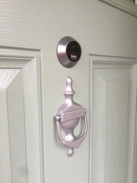 white door