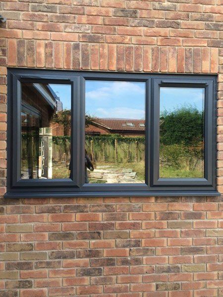 Anthracite Grey uPVC Window