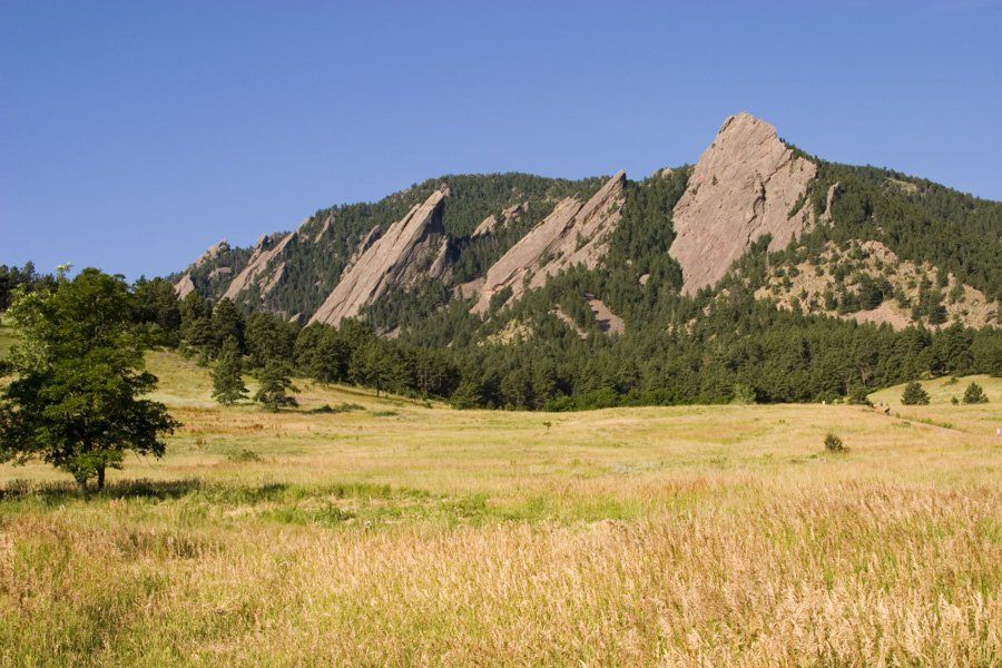 Flatirons in the Distance