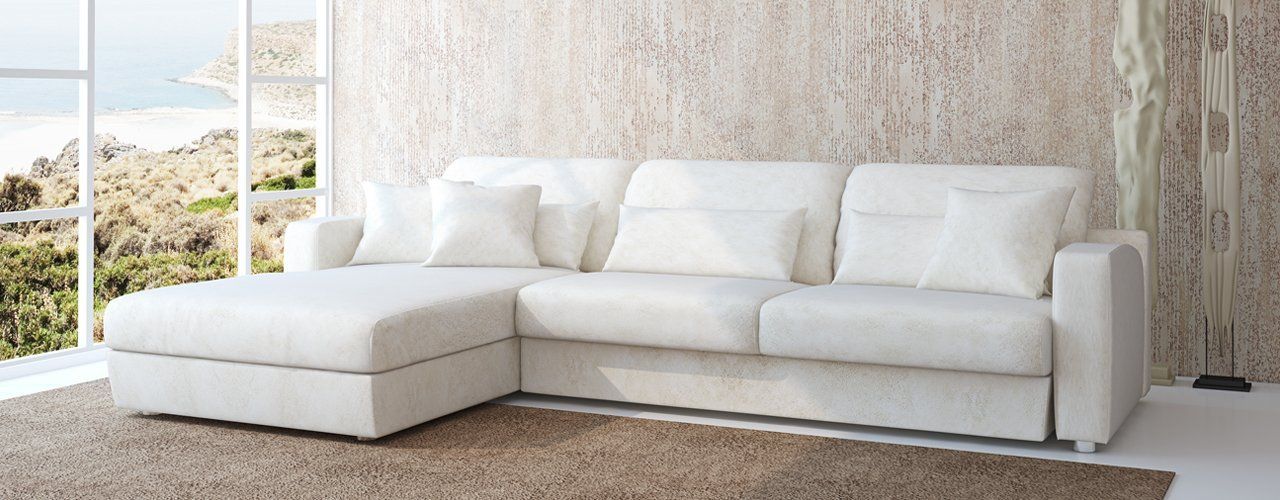 white sofa