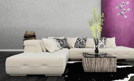 white sofa