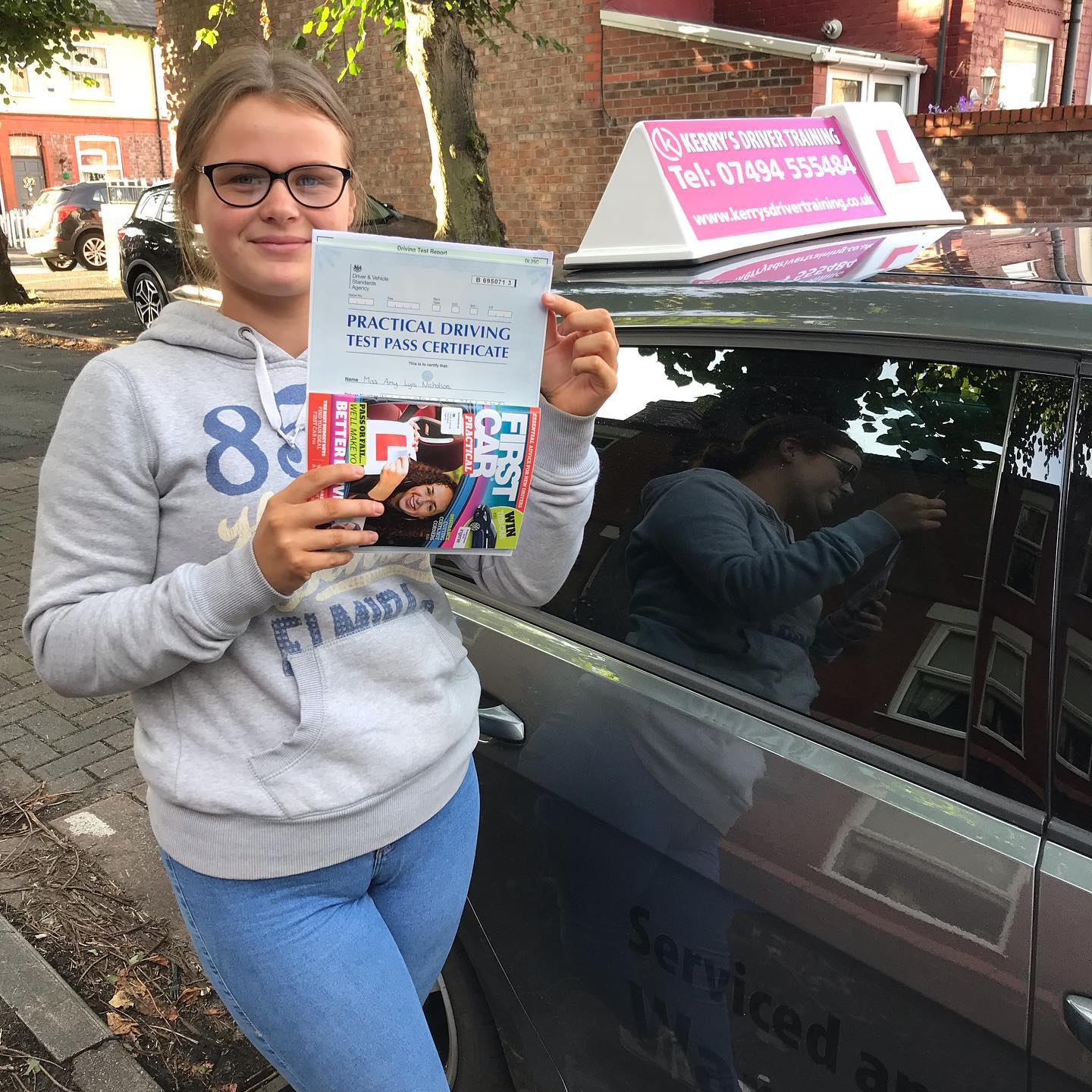 driving instructor warrington Kerrys driver training