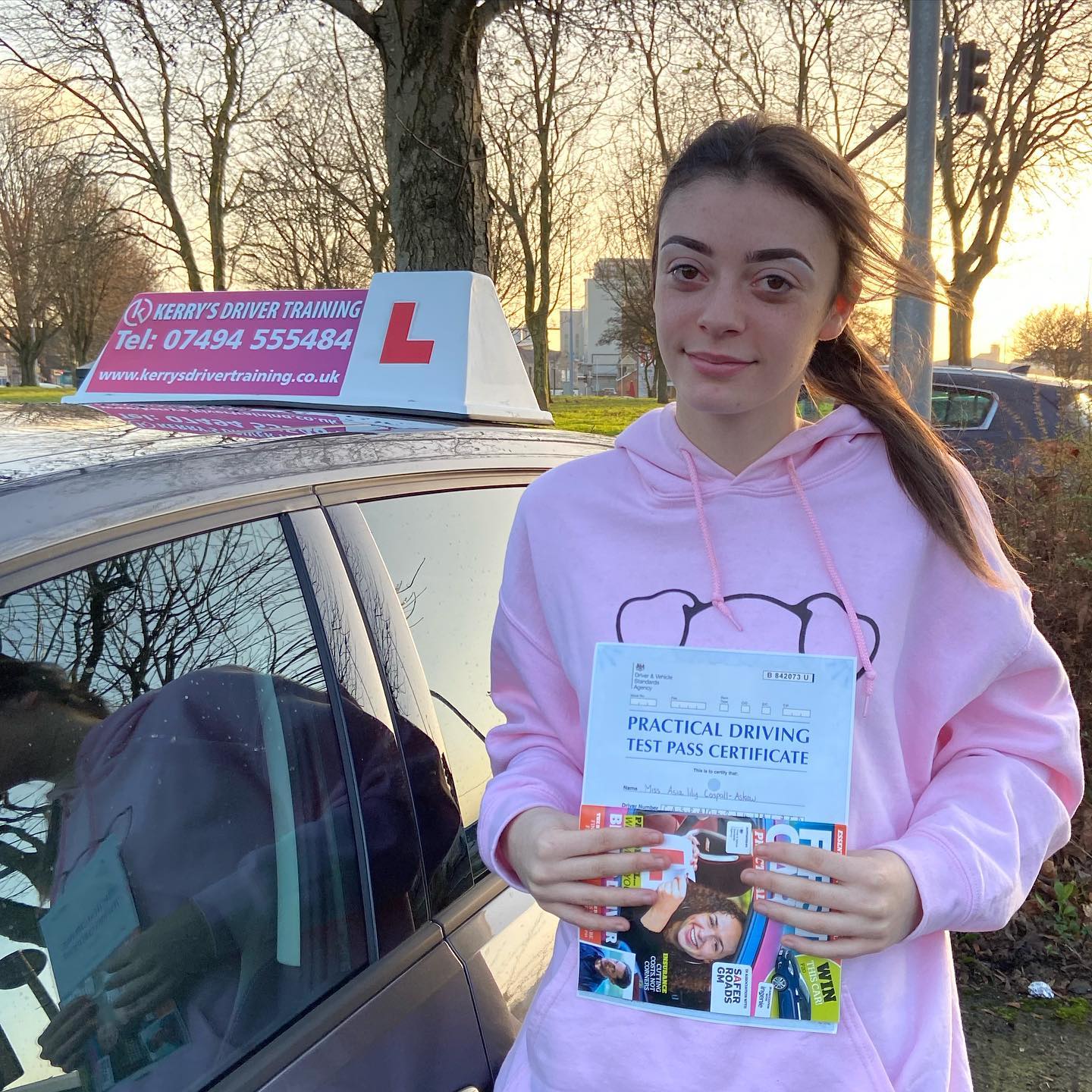 driving instructor warrington Kerrys driver training