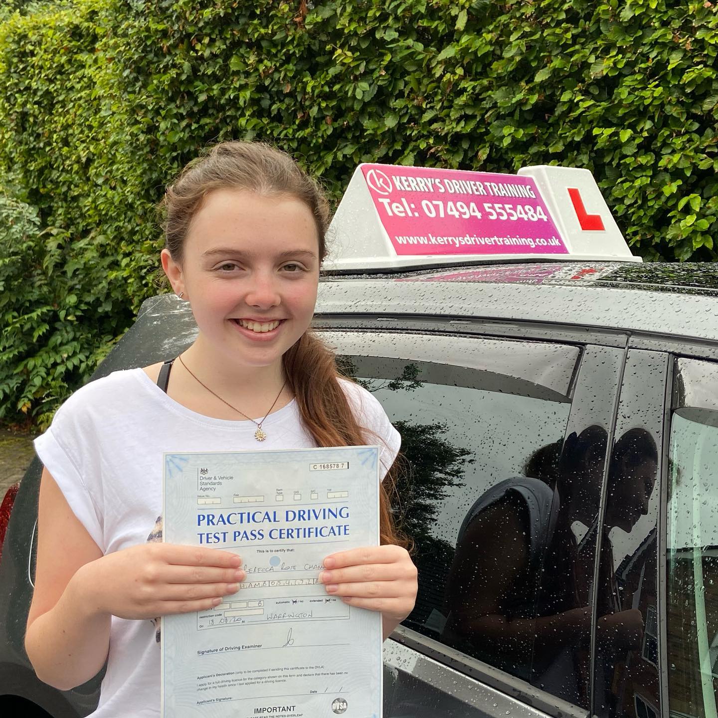 driving instructor warrington Kerrys driver training